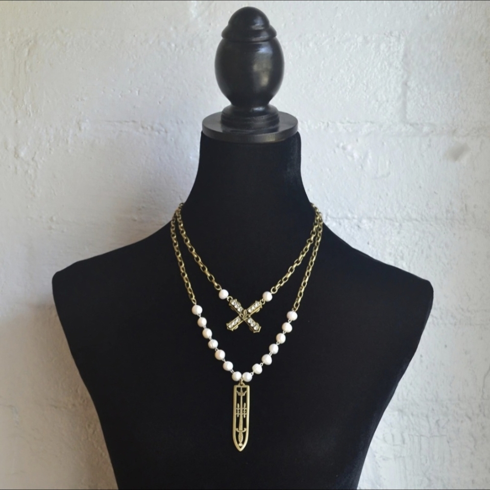 French Kande The Karine Necklace - Pearl